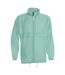 Coupe-vent Sirocco Homme Turquoise Pixel B&C-1