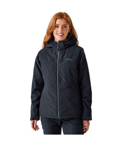 Womens/ladies Frelton Waterproof Jacket Navy Coronet Blue Regatta