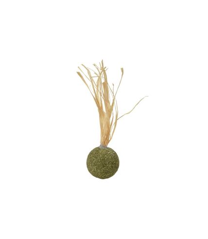 Jouet pour Chat Balle & Herbe 14cm Naturel