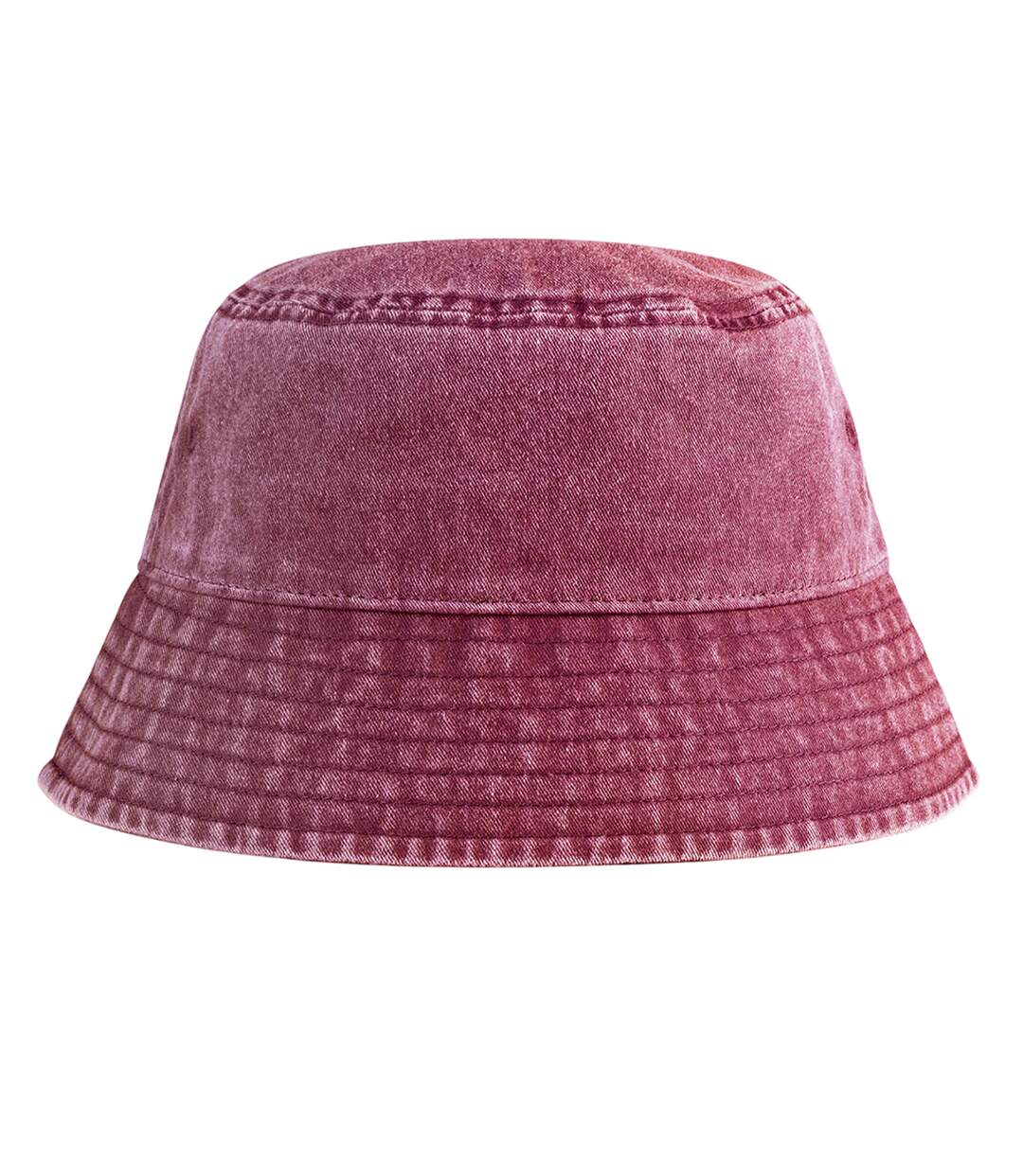 Bob Motif Rétro Adulte Rouge Beechfield-1
