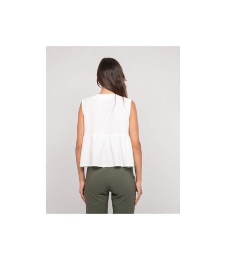 Top gaze de coton FROZETTE - Dona X Lisa