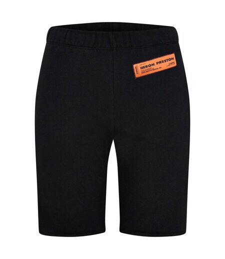 Short De Jogging Femme Noir Heron Preston