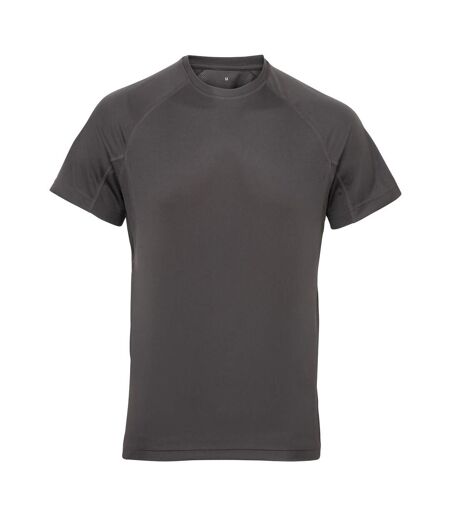 Tri Dri Mens Panelled Short Sleeve T-Shirt (Black) - UTRW4799
