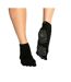 Unisex Adult Anti-slip Yoga Toe Socks Black Gaiam-4