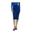 Jupe Mi-longue Motif/style À Motifs Femme Bleu Noir Boss-3