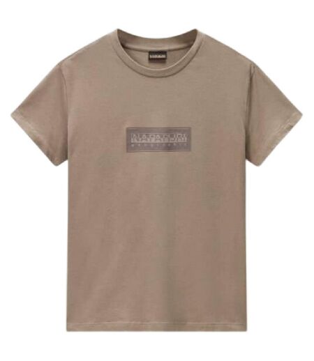 T-shirt Motif/style Logo Rectangulaire Femme Rocher Napapijri