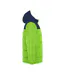Unisex Adult Tallin Insulated Jacket Lime Navy Blue Roly-4