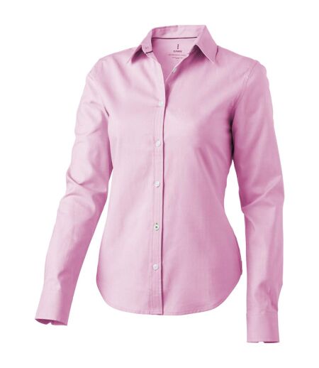 Elevate Vaillant Long Sleeve Ladies Shirt (Pink) - UTPF1836