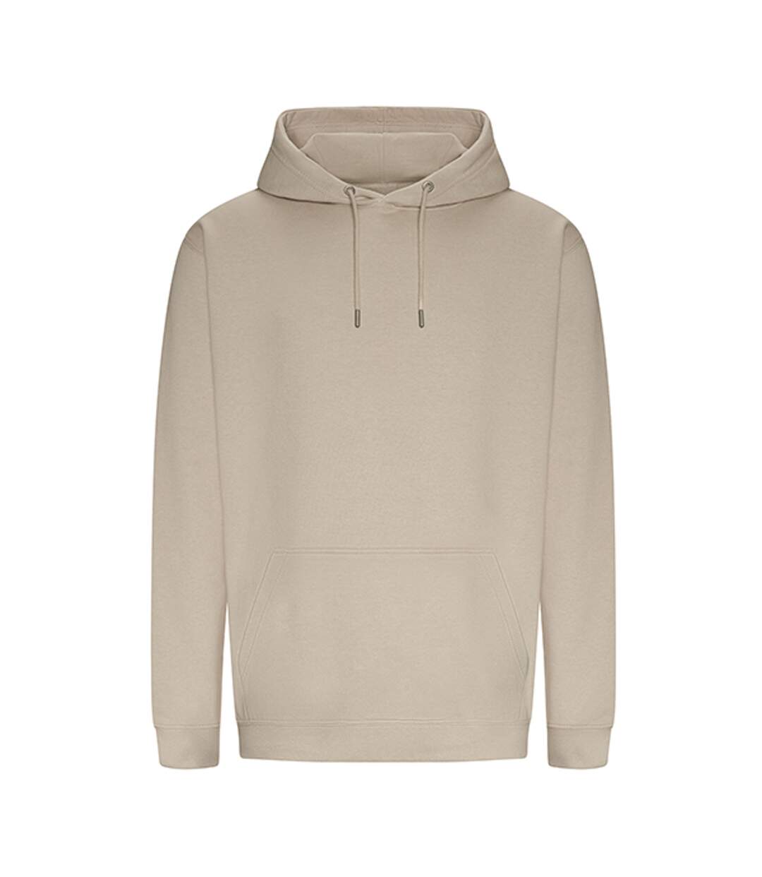 Sweat À Capuche Adulte Blanc Cassé Awdis-1