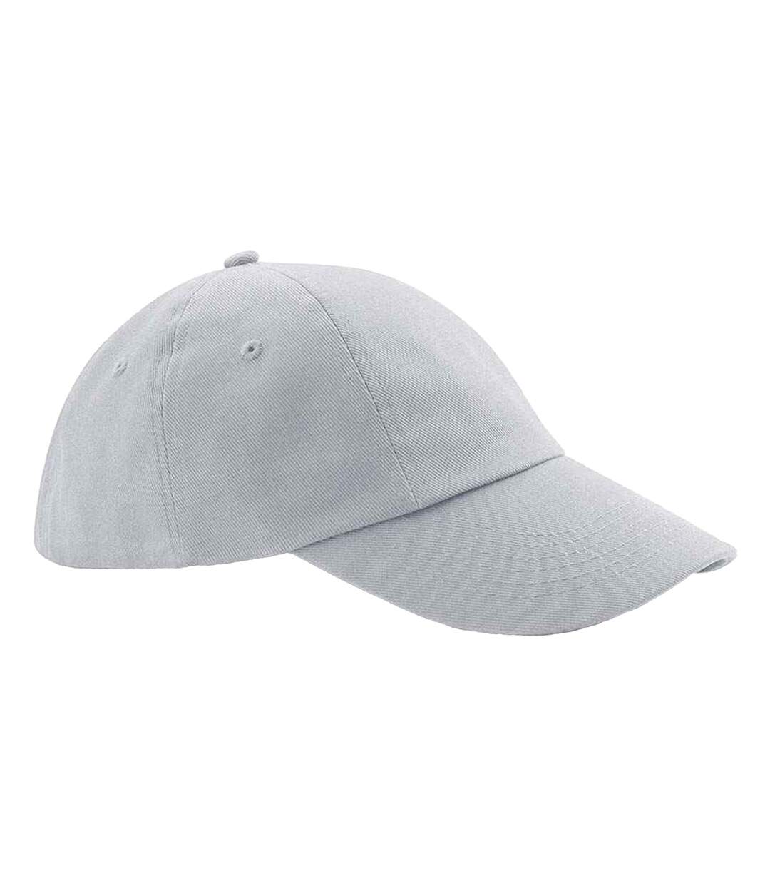 Casquette de baseball gris clair Beechfield-1