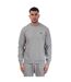 Mens Fly Fleece Crew Neck Sweatshirt Grey Lyle & Scott-2