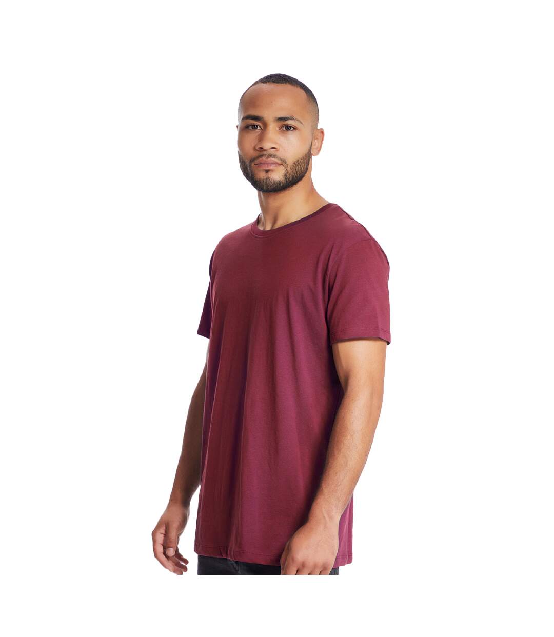 T-shirt Essential Homme Bordeaux Mantis-1