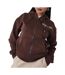 Sweat zippé marron femme project x paris signature - l-1
