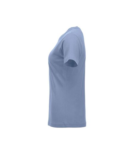 T-shirt New Classic Femme Bleu Clair Clique