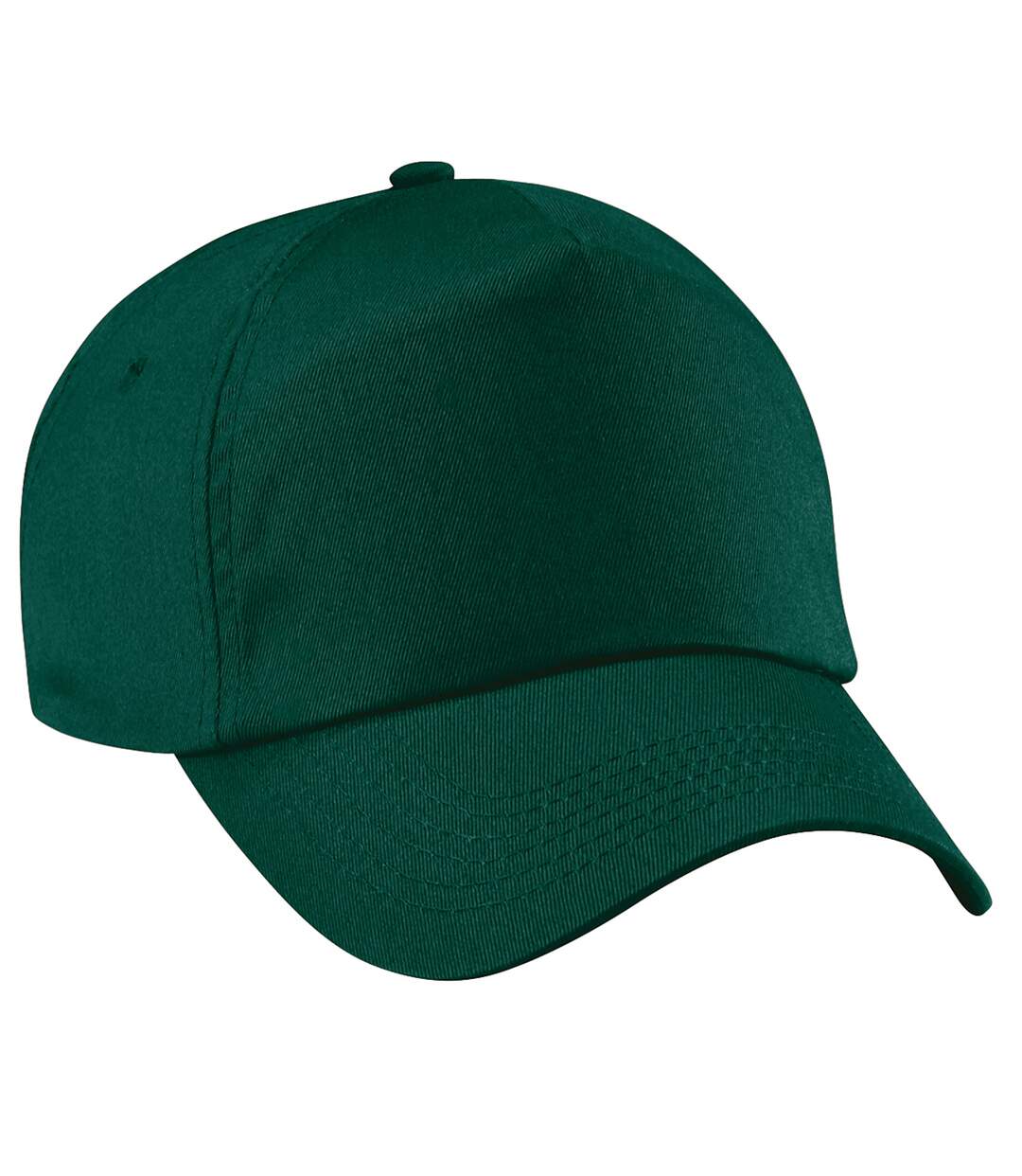 Casquette de baseball 100% coton adulte unisexe vert bouteille Beechfield