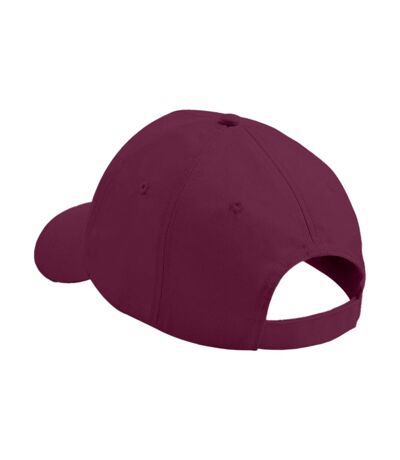 Casquette de baseball 100% coton adulte unisexe vert bouteille Beechfield