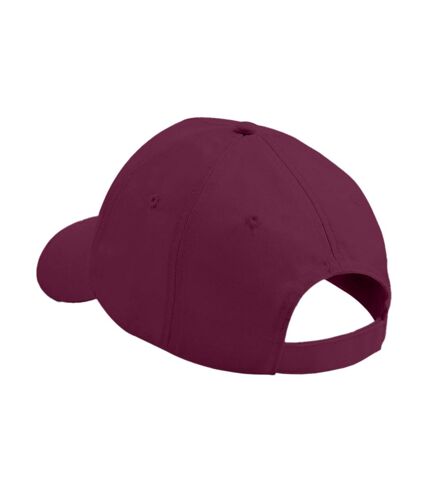 Beechfield Unisex Plain Original 5 Panel Baseball Cap (Burgundy) - UTRW201