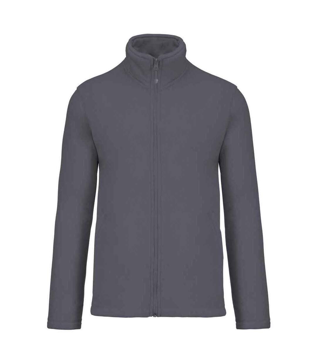 Mens falco fleece jacket convoy grey Kariban