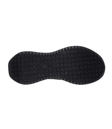 Womens/ladies tilido ombray safety trainers black Skechers