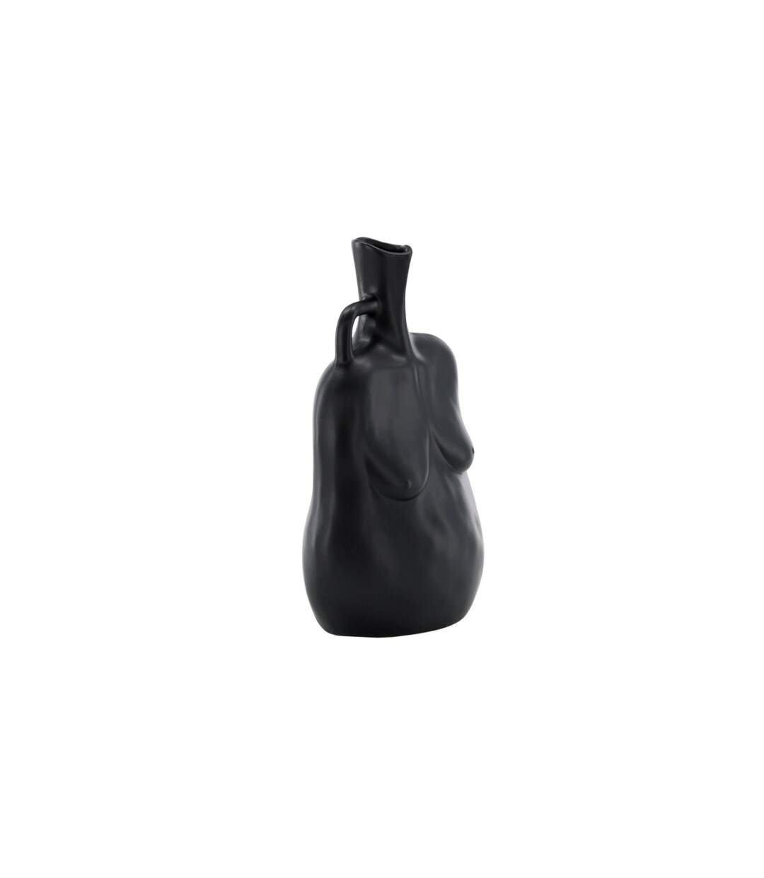 Vase Buste en Céramique Conta 25cm Noir-3