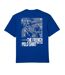 T-shirt Style Imprimé Au Dos Homme Bleu Lacoste-3