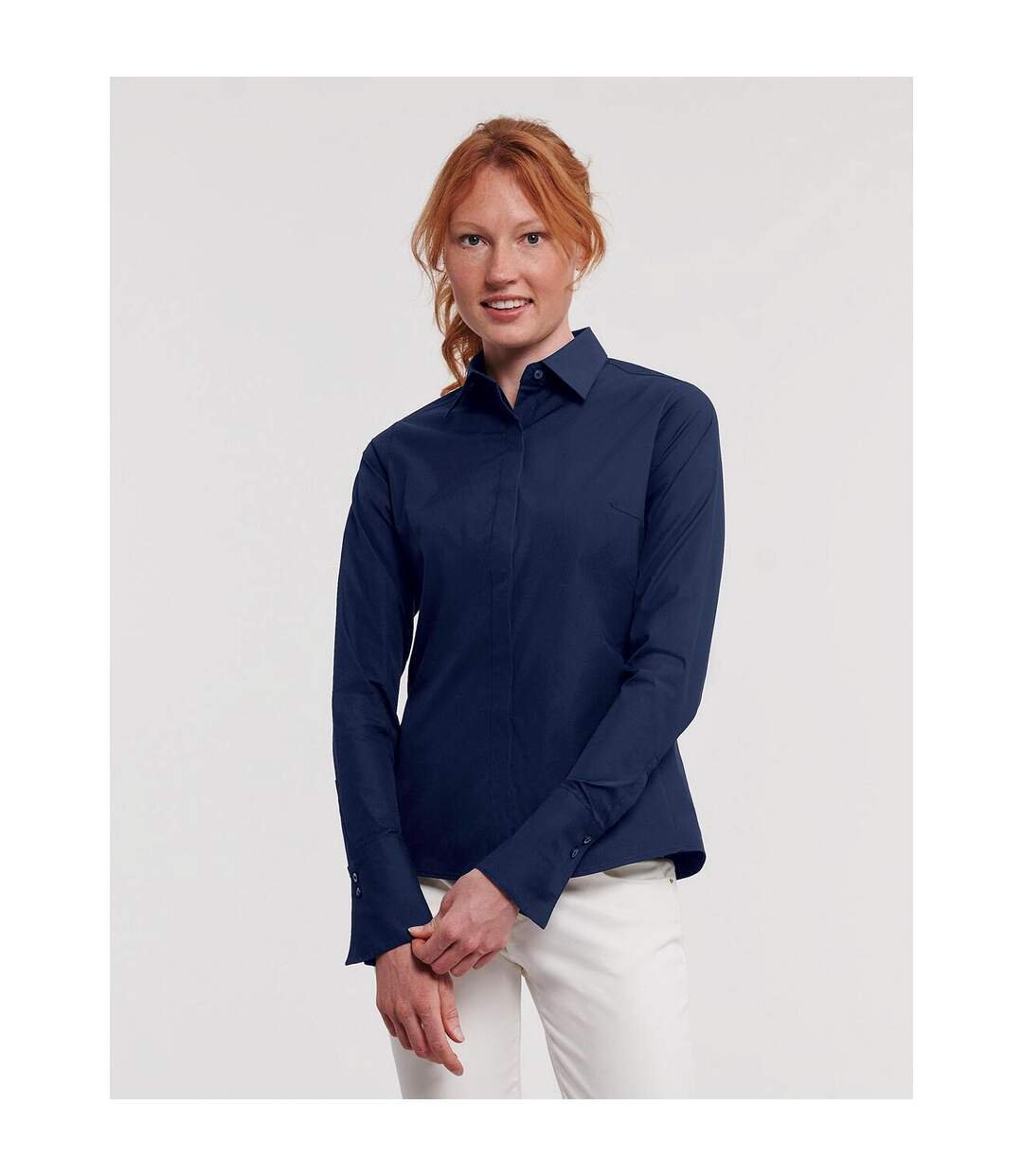 Chemisier Ultimate Femme Blanc Russell Collection-2