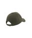 Beechfield Unisex Adult Pro-Style Heavy Brushed Cotton Baseball Cap (Olive) - UTBC5096