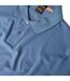 Polo Motif/style Logo Rectangulaire Passenger Homme Bleu Boss-4