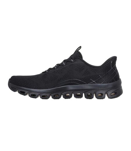 Baskets Gold Step Femme Noir Skechers