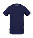 T-shirt Motif Logo Bouclier Aldis Homme Bleu Marine Aquascutum-2