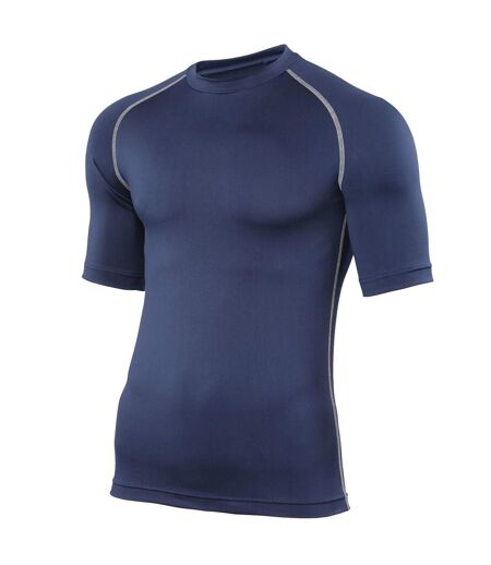 Base layer sport à manches courtes homme bleu marine Rhino