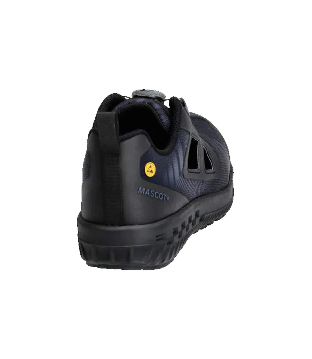 Womens/ladies Safety Shoes Stone Blue Black Mascot-2