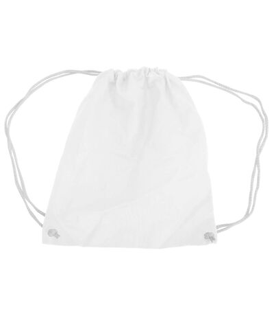 Sac de gym 12 litres taille unique blanc Westford Mill