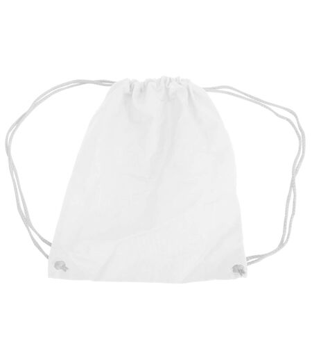 Sac de gym 12 litres taille unique blanc Westford Mill