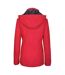 Kariban Womens/Ladies Hooded Parka Jacket (Red) - UTPC2665