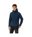 B&c Mens Sweatshirt À Capuche / Hoodie Bleu Marine B And C-3