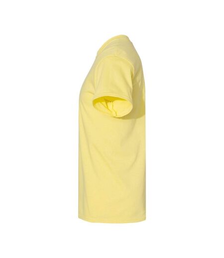 Mens Heavy Cotton T-shirt Cornsilk Gildan