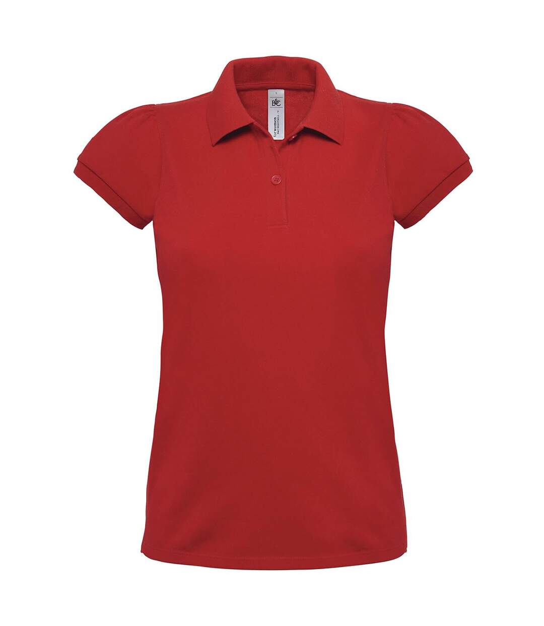 Polo lourd manches courtes - femme - PW460 - rouge