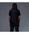 Hype Mens Youngs Teflon Oversized T-Shirt (Black/Orange/Gray)