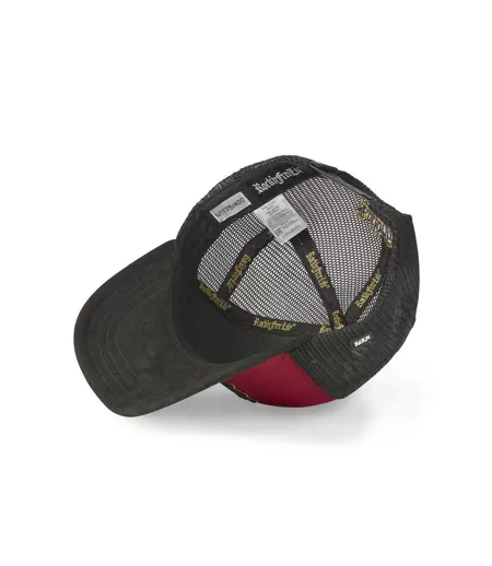 Casquette trucker avec filet et logo brodé No More Rock'n Free Life