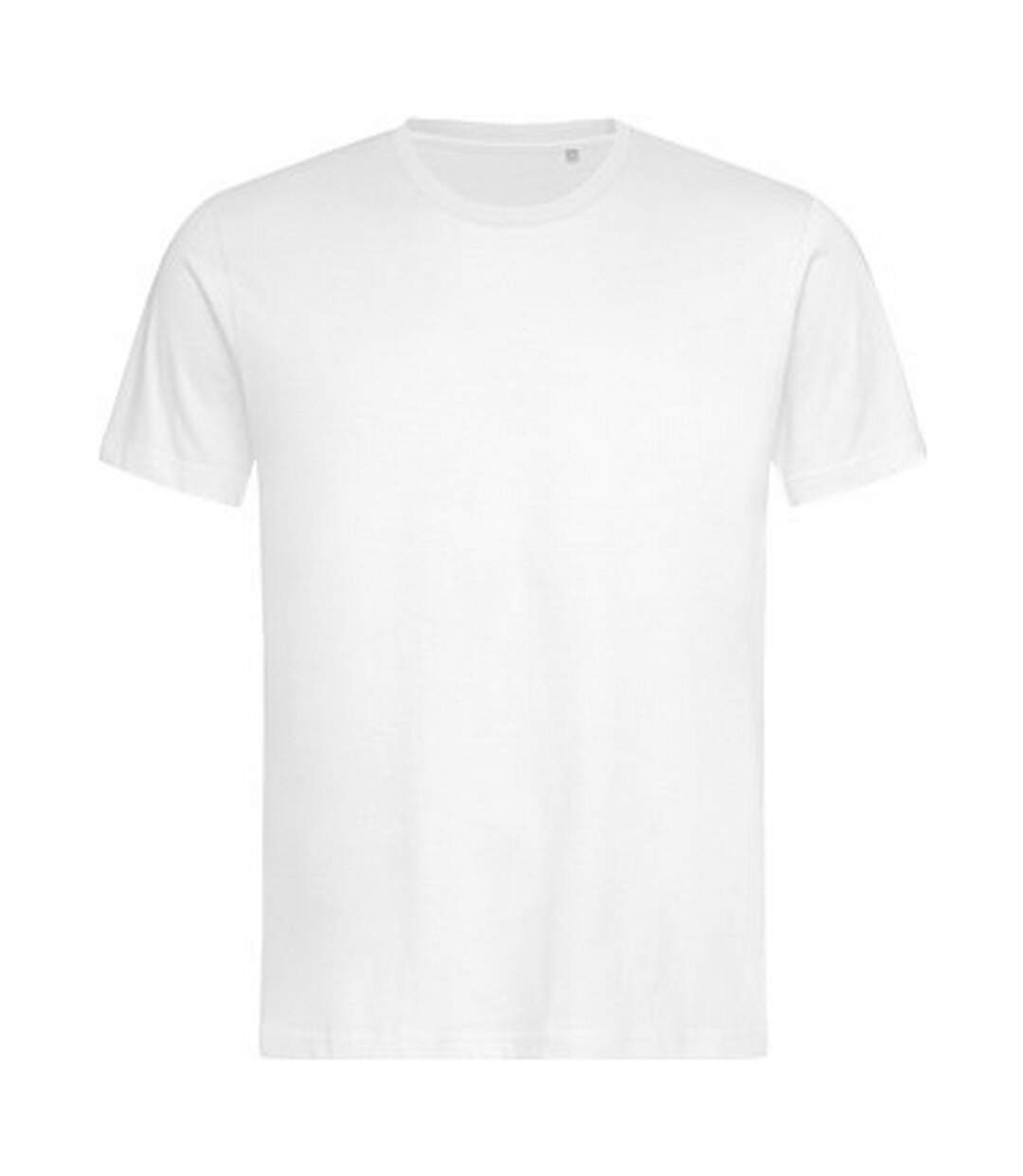 T-shirt lux homme blanc Stedman-1