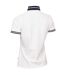 Polo Motif/style Micro-pois Camilla Femme Blanc Calvin Klein-3