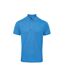 T-shirt polo hommes turquoise vif Premier