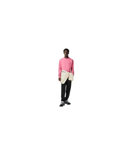 Sweat Motif/style Logo Homme Rose Lacoste