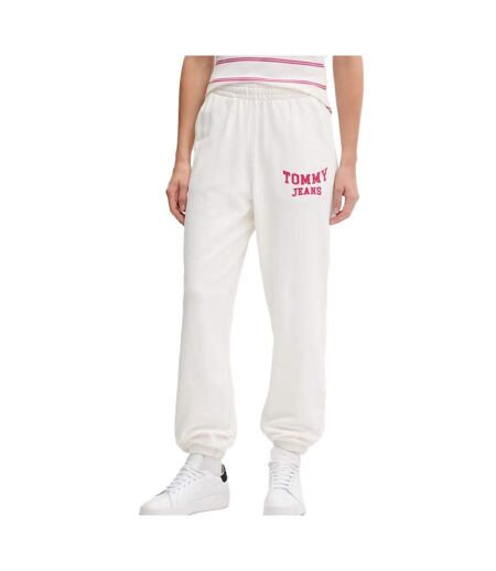 Jogging ecru femme tommy hilfiger tjw varsity