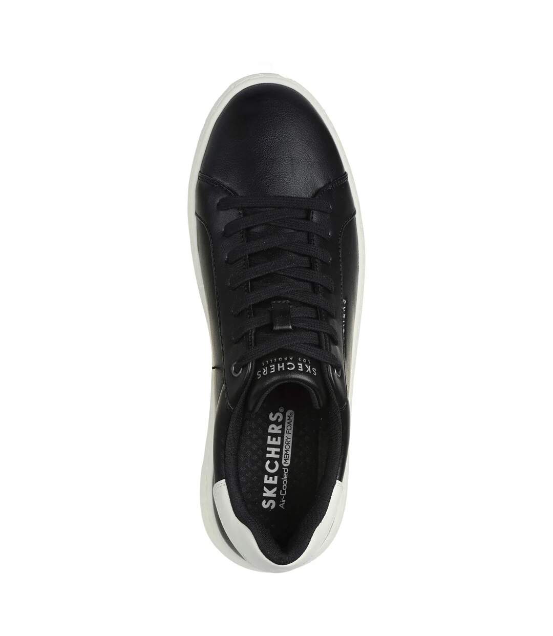 Mens court break suit trainers black Skechers-4