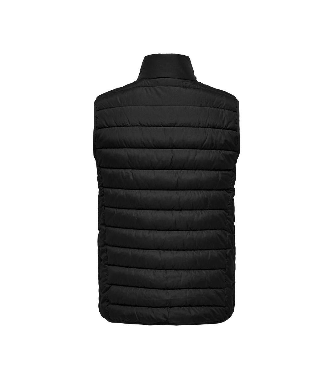 Doudoune sans Manche Noir Homme Only & Sons Quilt Vest - L