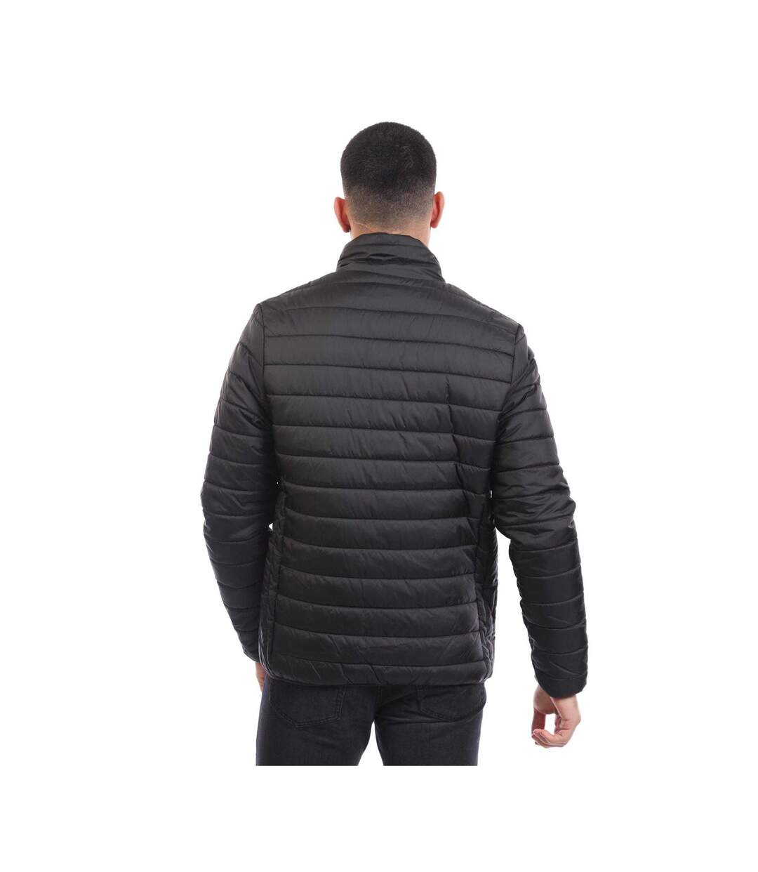 Mens Purosangue Puffer Jacket Black Ellesse-3