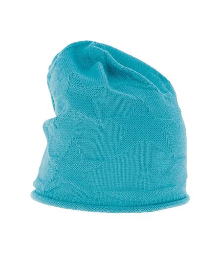 Childrens/kids Latika Star Beanie Blue Viking