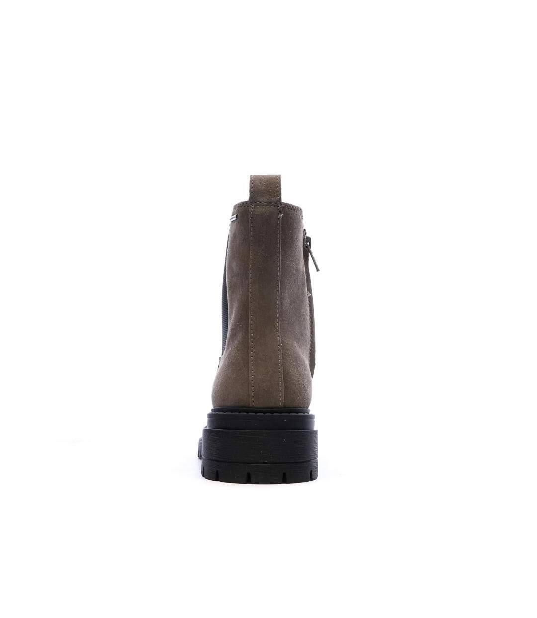 Bottines marrons femme geox iridea d26d0a-3